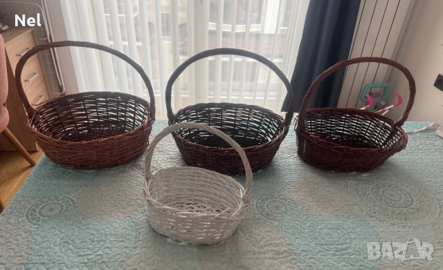 Нови плетени кошници 7-12€