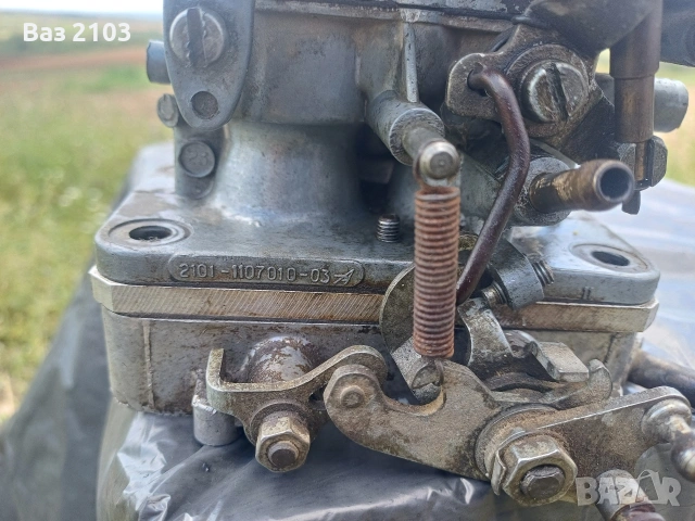 Механичен карбуратор ВАЗ 2101 жигула , снимка 4 - Части - 54293610