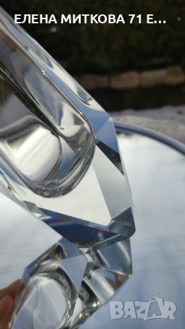 Елегантна ваза от кристал Мурано, снимка 11 - Вази - 53557106