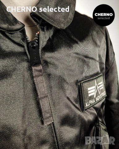 Мъжко бомбър яке ALPHA INDUSTRIES CWU-45 MP-TEX Bomber Jacket – Made in USA -XL•XXL– Ново с етикети, снимка 14 - Якета - 53649480