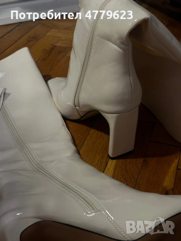 Дамски ботуши на ток, снимка 2 - Дамски обувки на ток - 54060474