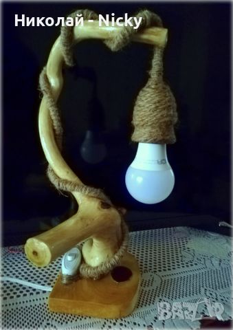 Настолна лампа в битов стил, снимка 1