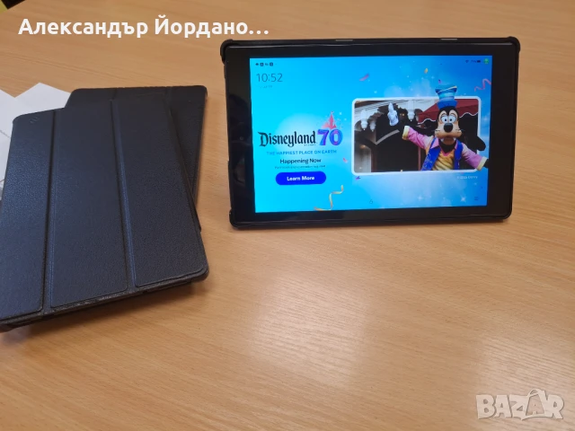 Таблет Fire HD 10 инча 1080p full HD ,32 GB,с магнитен протектор, снимка 4 - Таблети - 50724116