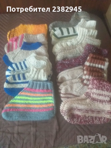 Домашни терлици, снимка 8 - Дамски чорапи - 53450592