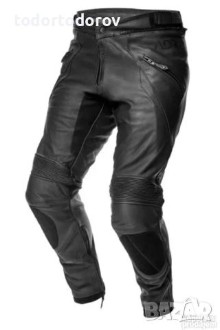 Кожен Мото панталон ADRENALINE SYMETRIC протектори,вентилация, снимка 1 - Аксесоари и консумативи - 45477628