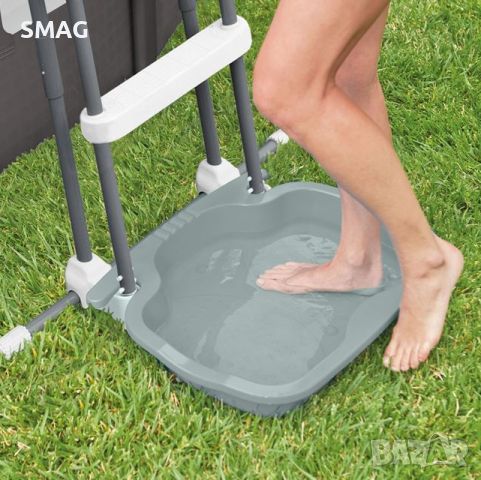 Басейн мивка пластмаса за почистване на краката 56x46x9cm - Intex