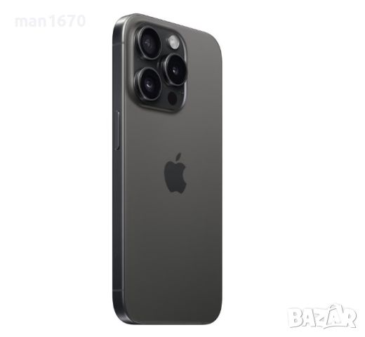 Смартфон Apple iPhone 15 Pro, 256GB, 5G, Black Titanium, снимка 2 - Apple iPhone - 45396440