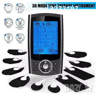36-режимен електрически EMS Акупунктурен масаж на тялото-Дигитална терапия
