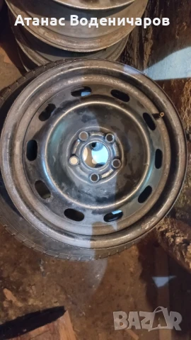 Железни джанти 14 цола - Фолксваген, Шкода, Сеат, снимка 9 - Гуми и джанти - 51324612