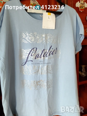 НОВИ Дамски блузки с етикети, снимка 7 - Тениски - 53969056