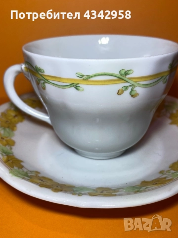 Vintage(1918-1935г.) Oscar Schaller Schwarzenbach. 2 порцеланови сета., снимка 5 - Антикварни и старинни предмети - 52878063