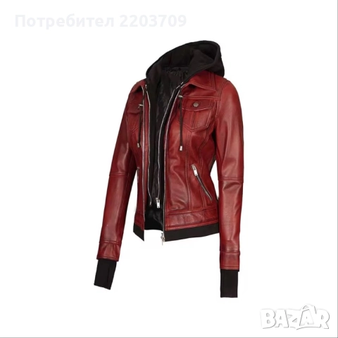 яке от естествена кожа %100