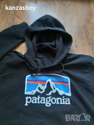 Patagonia M's Fitz Roy Horizons Uprisal Hoody - страхотно мъжко горнище L, снимка 2 - Спортни дрехи, екипи - 47766943