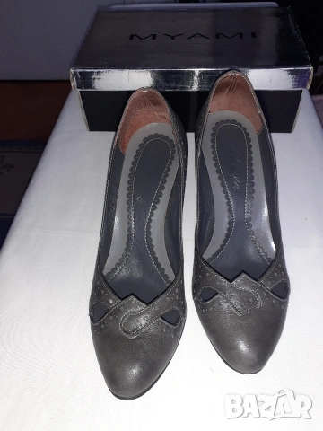 Елегантни кожени обувки!, снимка 3 - Дамски елегантни обувки - 54046291