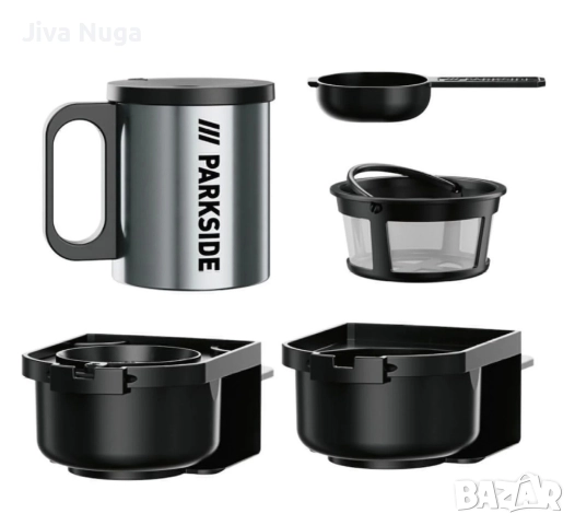 Parkside кафе машина 20V, снимка 5 - Кафемашини - 52820225