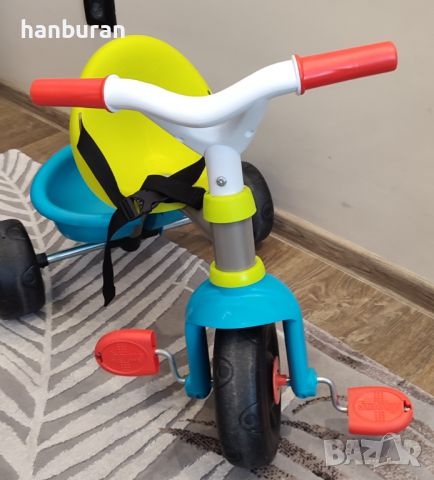 Smoby триколка с родителски контрол, снимка 7 - Детски велосипеди, триколки и коли - 46059808