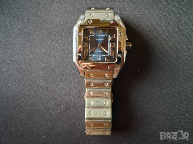 Cartier Santos 41mm, снимка 3 - Мъжки - 53658535