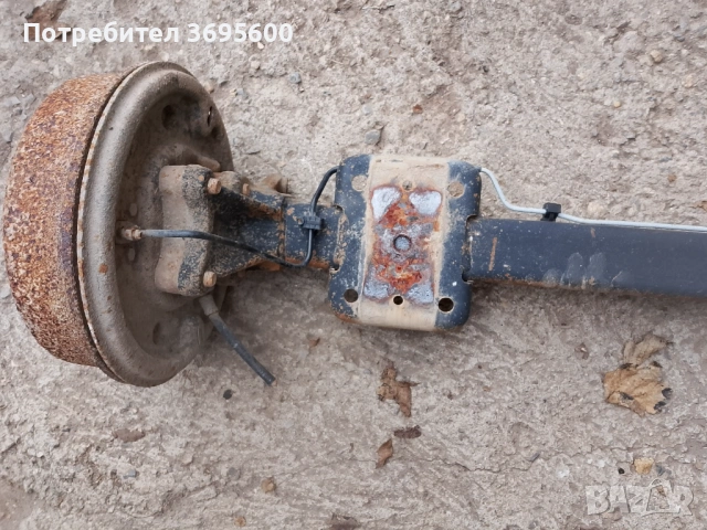 Заден мост бус Fiat Ducato Peugeot Boxer Citroen Jumper Фиат Дукато Пежо Боксер Ситроен Джъмпер, снимка 5 - Части - 53969353