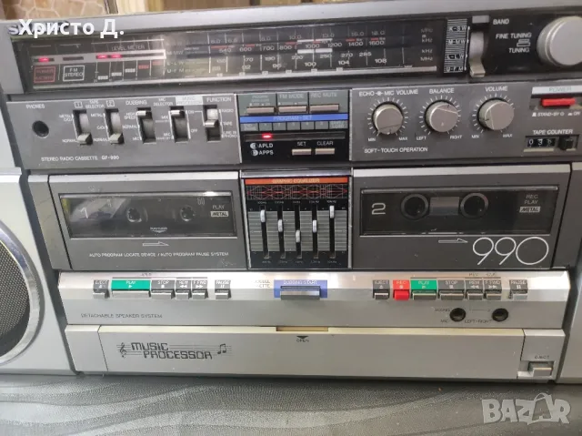 SHARP GF 990, снимка 8 - Радиокасетофони, транзистори - 49750148