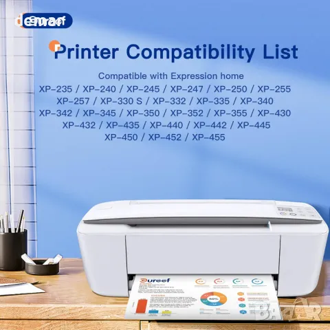 Касети с мастило Gureef 29XL за Epson, 9 броя, снимка 2 - Консумативи за принтери - 49861605