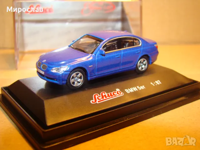 SCHUCO H0 1/87 BMW 5 МОДЕЛ КОЛИЧКА, снимка 5 - Колекции - 48556991