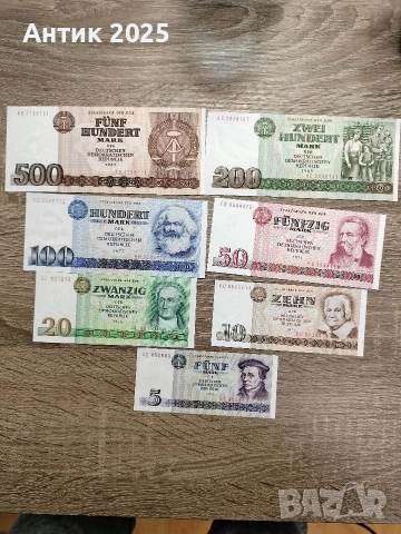 Банкнот ГДР 