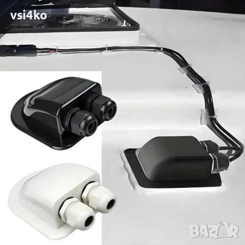 Водоустойчив двоен кабелен вход, снимка 3 - Други - 51080793