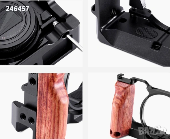 Клетка за фотоапарати Sony RX100 VI / VII, снимка 7 - Чанти, стативи, аксесоари - 53880859