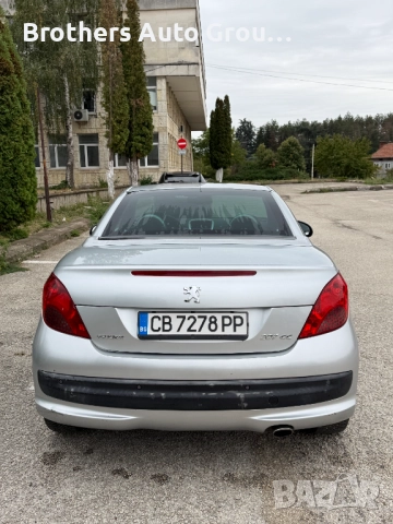 Peugeot 207 CC 1.6 VTi 2009 г. Автоматик, снимка 5 - Автомобили и джипове - 52053752