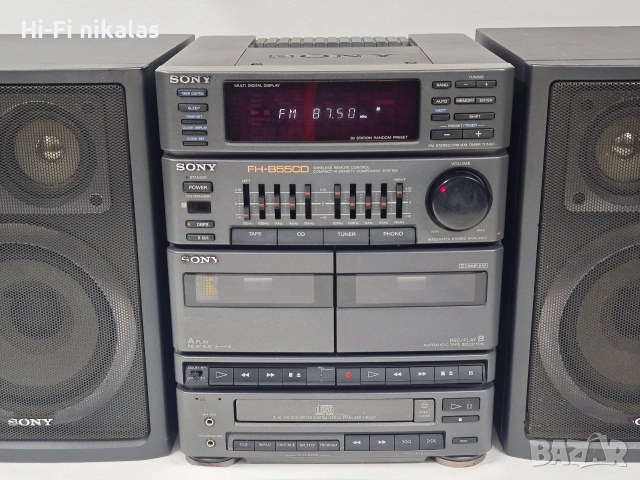 аудио система стерео уредба SONY HCD-H55 SS-H77, снимка 3 - Аудиосистеми - 52635596