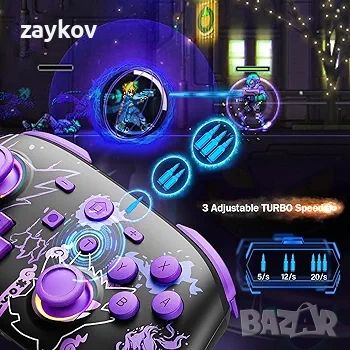 Controller за Nintendo Switch/OLED/Lite, Switch Controller, снимка 2 - Аксесоари - 45890861