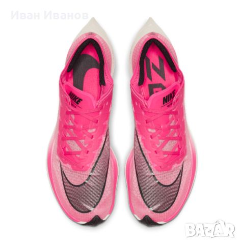  Nike ZoomX Vaporfly NEXT ‘Pink номер 47-47,5 оригинални маратонки , снимка 3 - Маратонки - 46160153