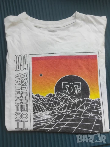 DC shoes USA 100% оригинална мъжка тениска, снимка 2 - Тениски - 50787717