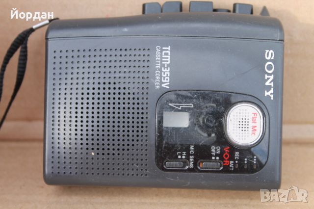 Уокмен ''Sony TCM 359 V'' , снимка 1 - Радиокасетофони, транзистори - 45134027