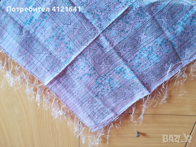 Красиви шалове, нови, памук и коприна, снимка 4 - Шалове - 46458747