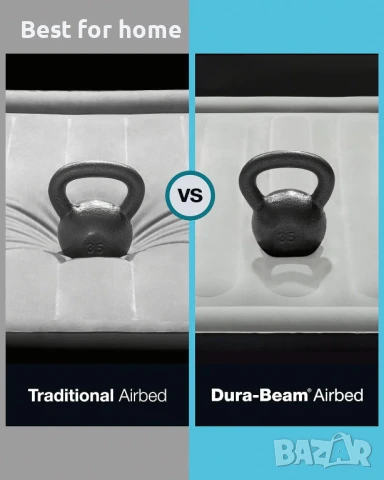 Intex 64757E Dura-Beam Standard Пухен надуваем матрак, снимка 7 - Матраци - 50621919