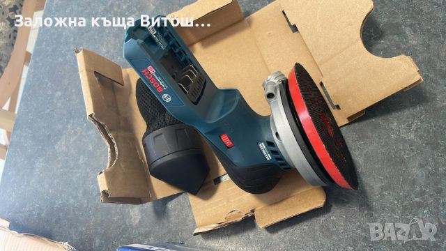 Акумулаторен ексцентършлайф Bosch GEX 18V-125, снимка 3 - Други инструменти - 46082323