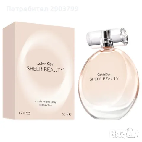 Calvin Klein Sheer Beauty 50мл, снимка 1 - Дамски парфюми - 48411174