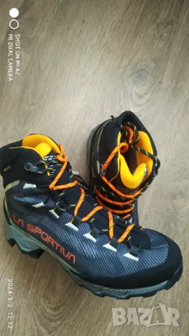 La Sportiva Aequilibrium Hike GTX Carbon/Papaya , снимка 8 - Спортни обувки - 47104889