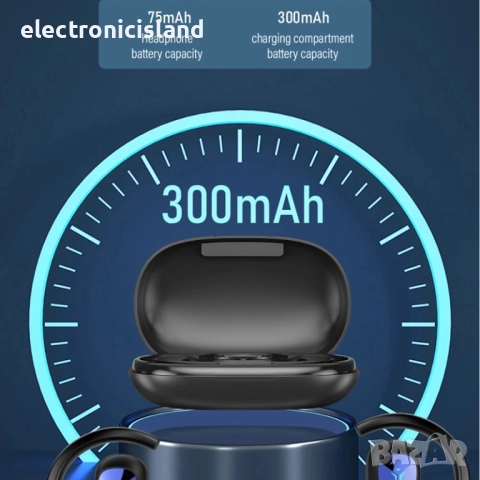 Безжични Bluetooth стерео слушалки блутут TWS-T8 BT за смарт телефон Android и iOS, снимка 11 - Bluetooth слушалки - 52353727
