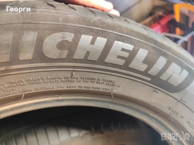 2бр.летни гуми 225/55/17 Michelin, снимка 6 - Гуми и джанти - 50411956