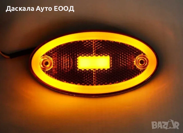 1бр. Лед LED габарити светлини с неонов ефект 12-24V , 3 цвята, снимка 4 - Аксесоари и консумативи - 53761845