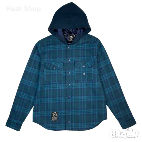 Lifted Research Group LRG Sherpa Lined Flannel Jacket, снимка 1 - Якета - 48860740