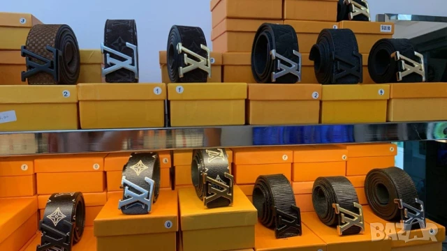 колани от естествена кожа в кутия louis vuitton , снимка 3 - Колани - 51273241