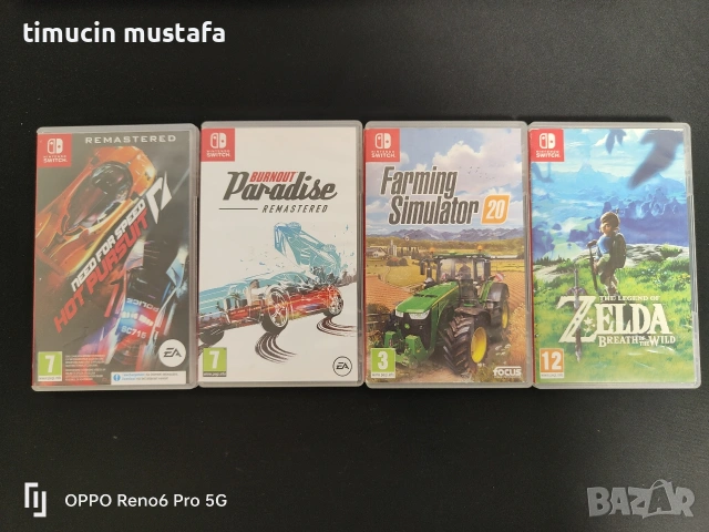 Nintendo Switch игри – комплект 110 € (без пазарлък), снимка 2 - Игри за Nintendo - 53905314