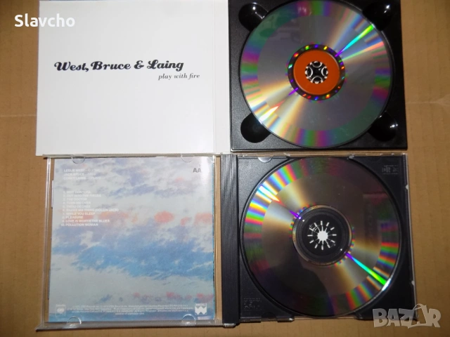 Компакт дискове на-West,Bruce & Laing-Whatever Turns You On/Live n'Kickin'/ Play With Fire/Dontcha, снимка 6 - CD дискове - 40284829