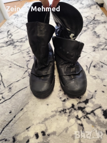 Боти естествена кожа , снимка 2 - Дамски боти - 52090098