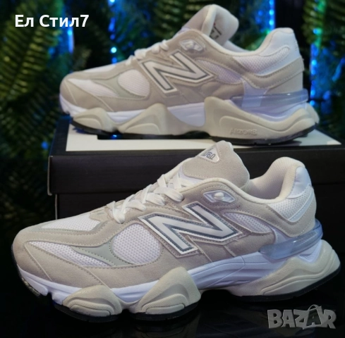 📌#Мъжки #маратонки #NewBalance 9060 Черно и Сиво 40 41 42 43 номер.Бяло 43 44 45 46н, снимка 6 - Маратонки - 52251527