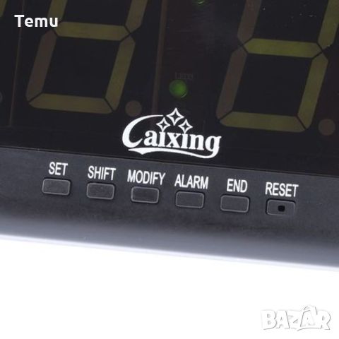 Електронен часовник Caixing CX-2168, снимка 5 - Други - 46371315