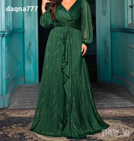 Нова макси рокля 5 XL EU 54, снимка 8 - Рокли - 49394139